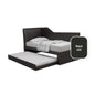 Emery 3 in 1 Faux Leather Pullout Bed Frame With / Without Divider Available