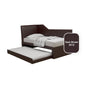 Emery 3 in 1 Faux Leather Pullout Bed Frame With / Without Divider Available