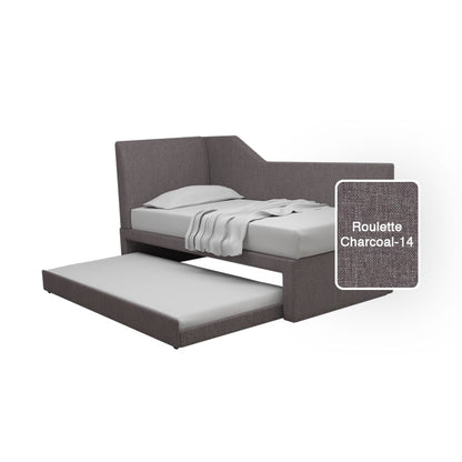 Emery 3 in 1 Fabric Pullout Bed Frame With / Without Divider Available