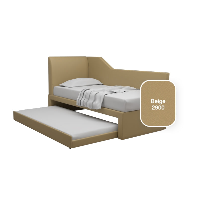 Emery 3 in 1 Faux Leather Pullout Bed Frame With / Without Divider Available