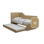 Emery 3 in 1 Faux Leather Pullout Bed Frame With / Without Divider Available
