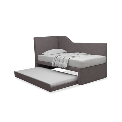 Emery 3 in 1 Fabric Pullout Bed Frame With / Without Divider Available