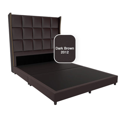 Elbert Faux Leather Bed Frame