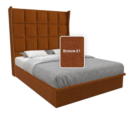 Elbert Fabric Storage Bed 12 Inch