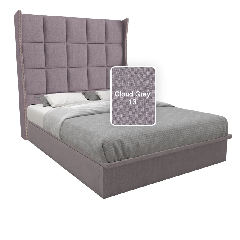Elbert Fabric Storage Bed 12 Inch