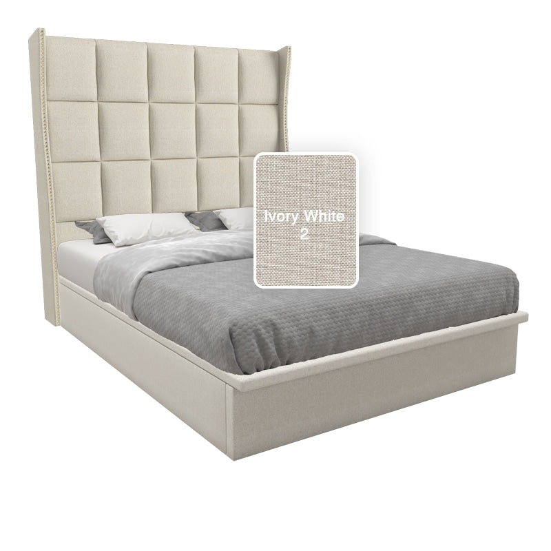 Elbert Fabric Storage Bed 12 Inch