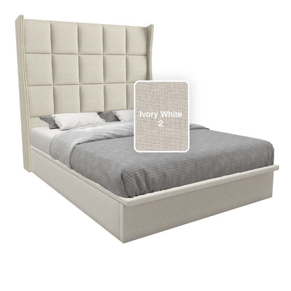 Elbert Fabric Storage Bed 12 Inch