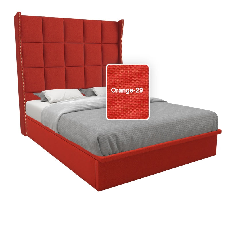 Elbert Fabric Storage Bed 12 Inch