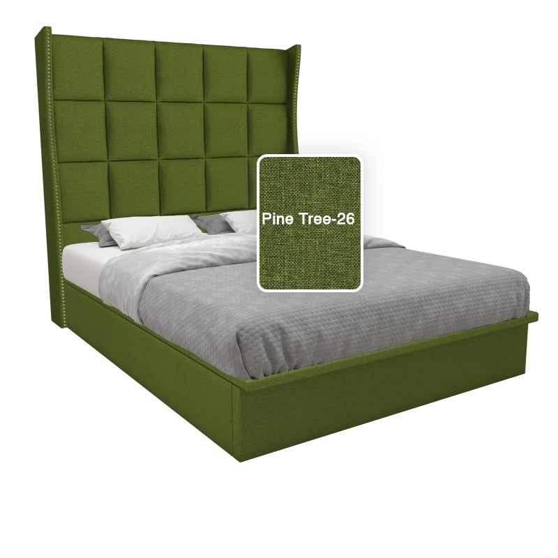 Elbert Fabric Storage Bed 12 Inch