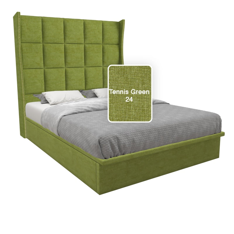 Elbert Fabric Storage Bed 12 Inch