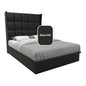 Elbert Faux Leather Storage Bed 12 Inch