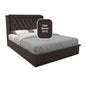 Hunter Faux Leather Storage Bed 12 Inch