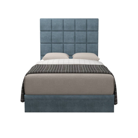 Elbert Velvet Fabric Storage Bed 16 Inch Model A