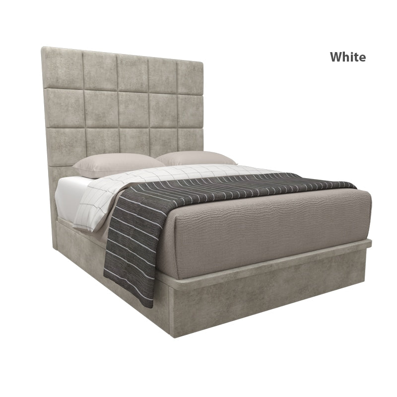 Elbert Velvet Fabric Storage Bed 14 Inch Model A