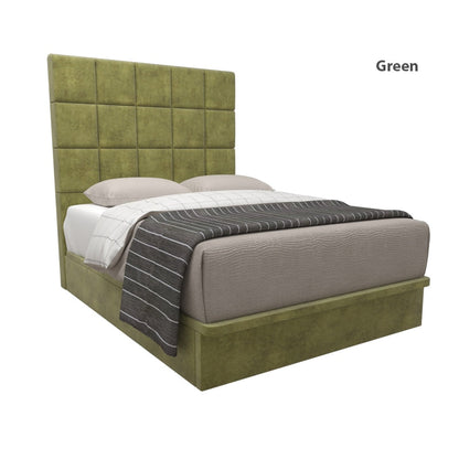 Elbert Velvet Fabric Storage Bed 12 Inch Model A