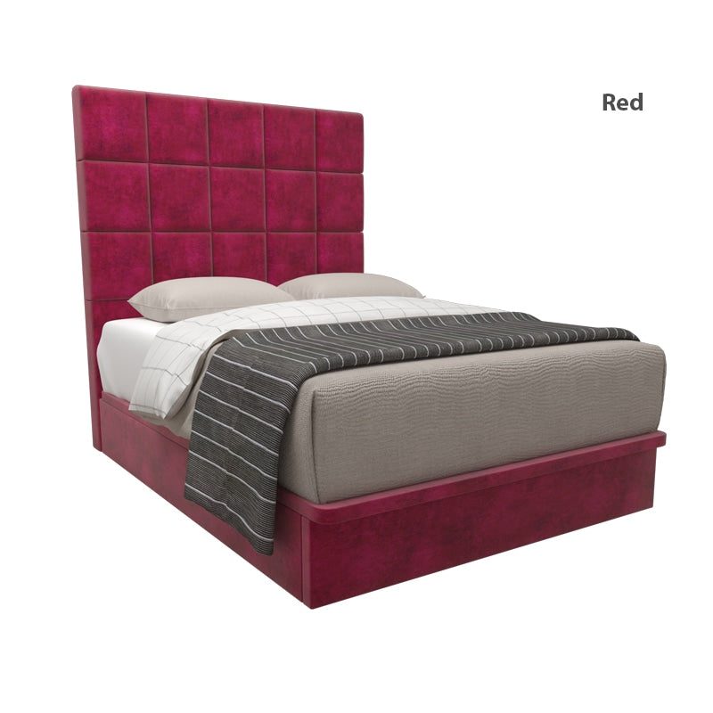 Elbert Velvet Fabric Storage Bed 14 Inch Model A