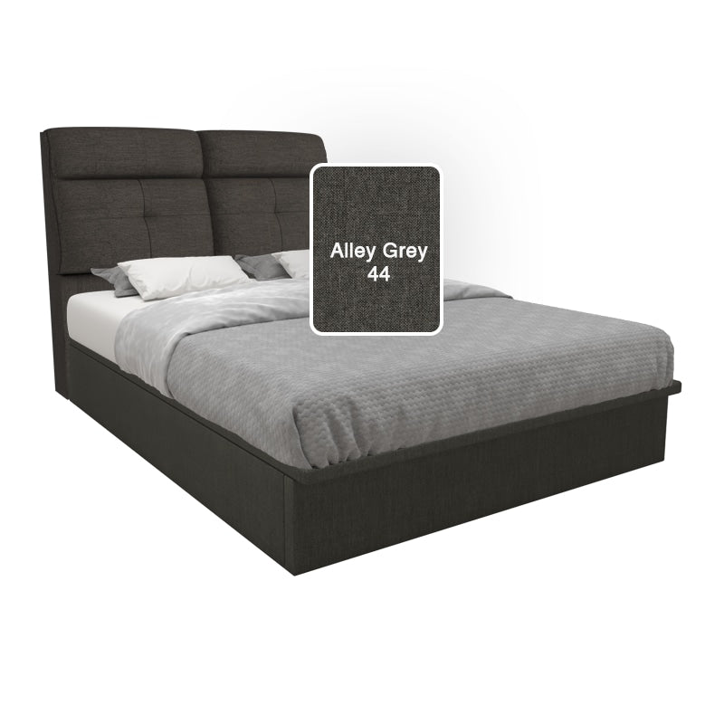 Adira Fabric Storage Bed 12 Inch