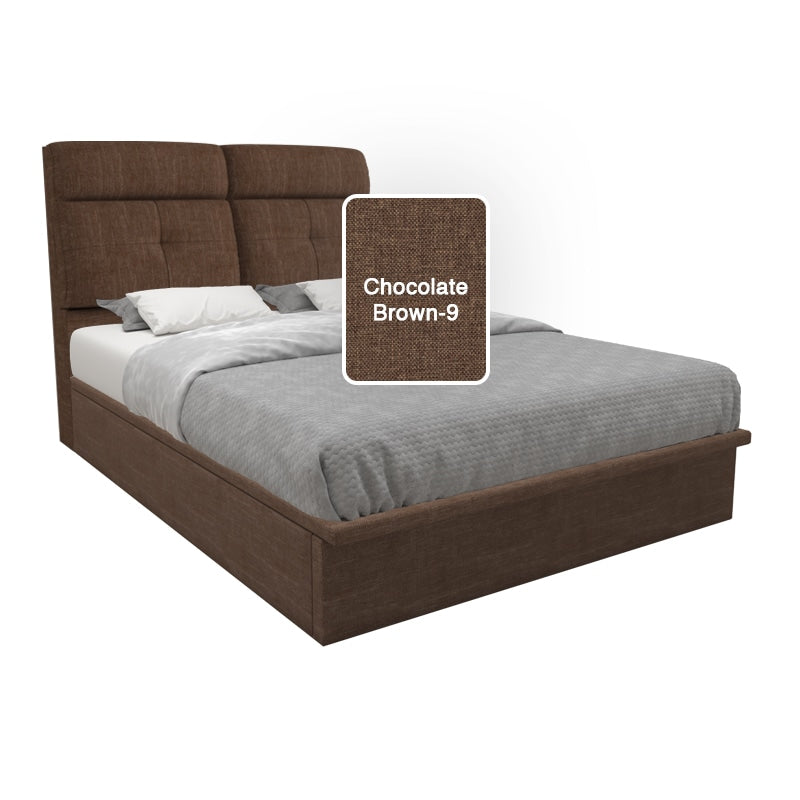 Adira Fabric Storage Bed 12 Inch