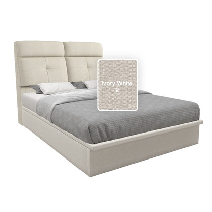Adira Fabric Storage Bed 12 Inch