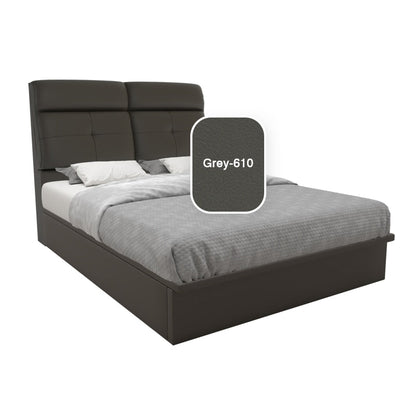 Adira Faux Leather Storage Bed 12 Inch