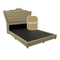 Carvell Faux Leather Bed Frame