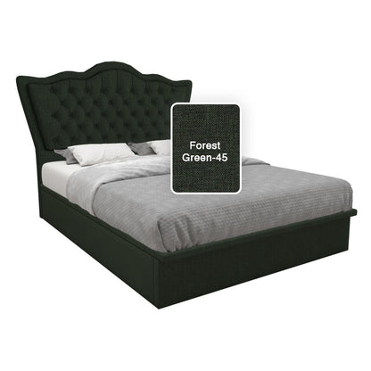 Carvell Fabric Storage Bed 12 Inch