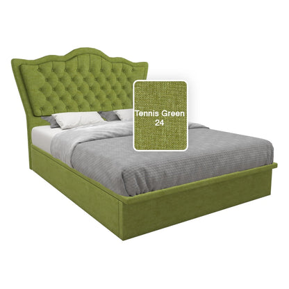 Carvell Fabric Storage Bed 12 Inch
