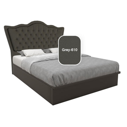 Carvell Faux Leather Storage Bed 12 Inch