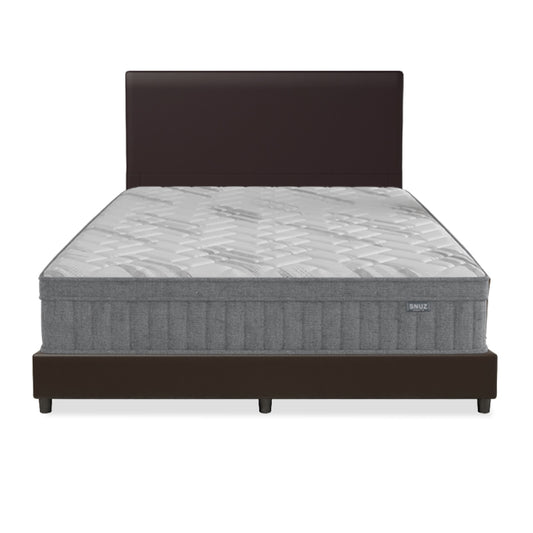 Snuz Mattress Series with Faux Leather Bed Frame Available Sizes 10 / 11 / 13 Inch