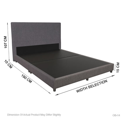 Snuz Mattress Series with Fabric Bed Frame Available Sizes 10 / 11 / 13 Inch
