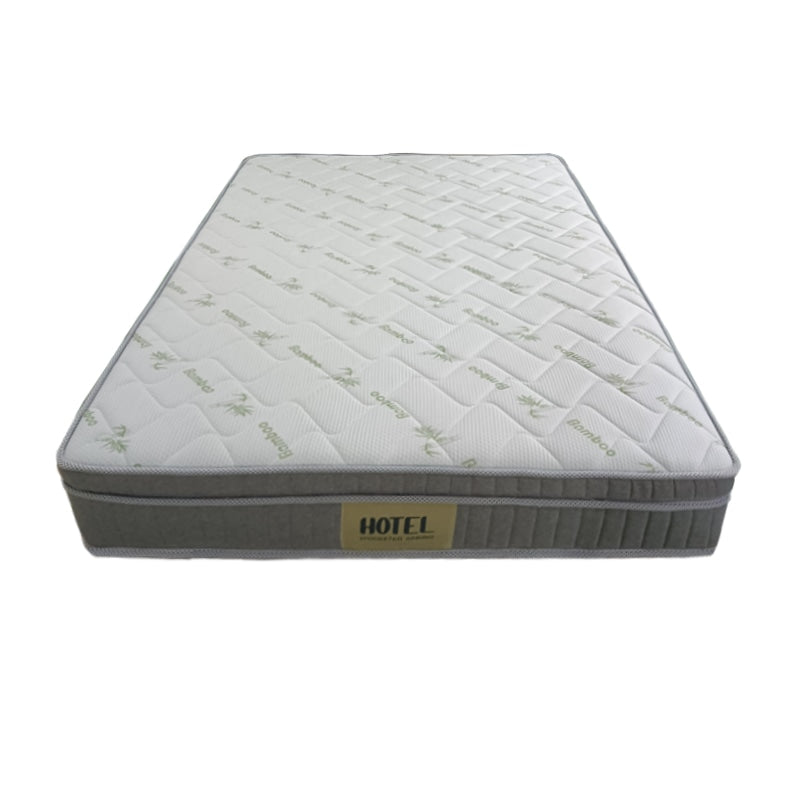 Alice Fabric Storage Bed Set With Hotel Pocketed Spring Mattress 10 Inch