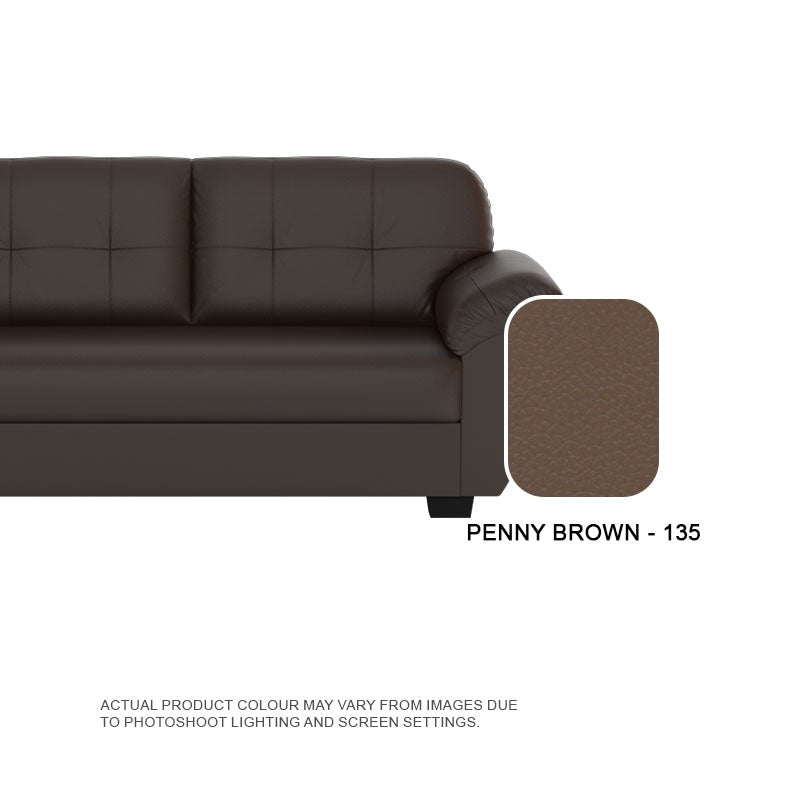 Ember Faux Leather 1 Seater Sofa