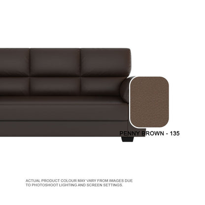 Londyn Faux Leather 4 Seater Sofa