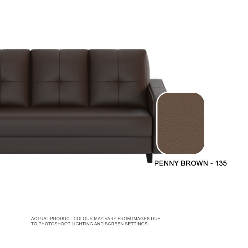 Rylee Faux leather 1 Seater Sofa