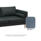Leah Leathaire 1 Seater Sofa