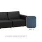 Jade Leathaire 4 Seater Sofa