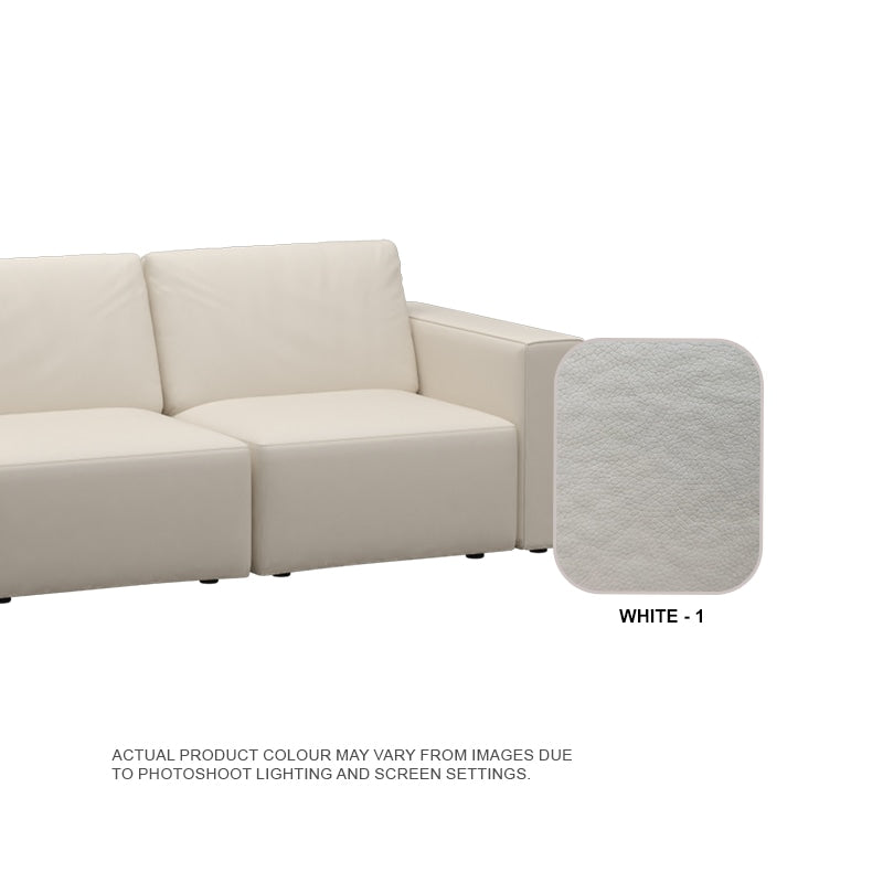 Jade Leathaire 4 Seater Sofa