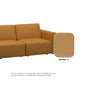 Jade Leathaire 4 Seater Sofa