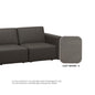 Jade Leathaire 4 Seater Sofa