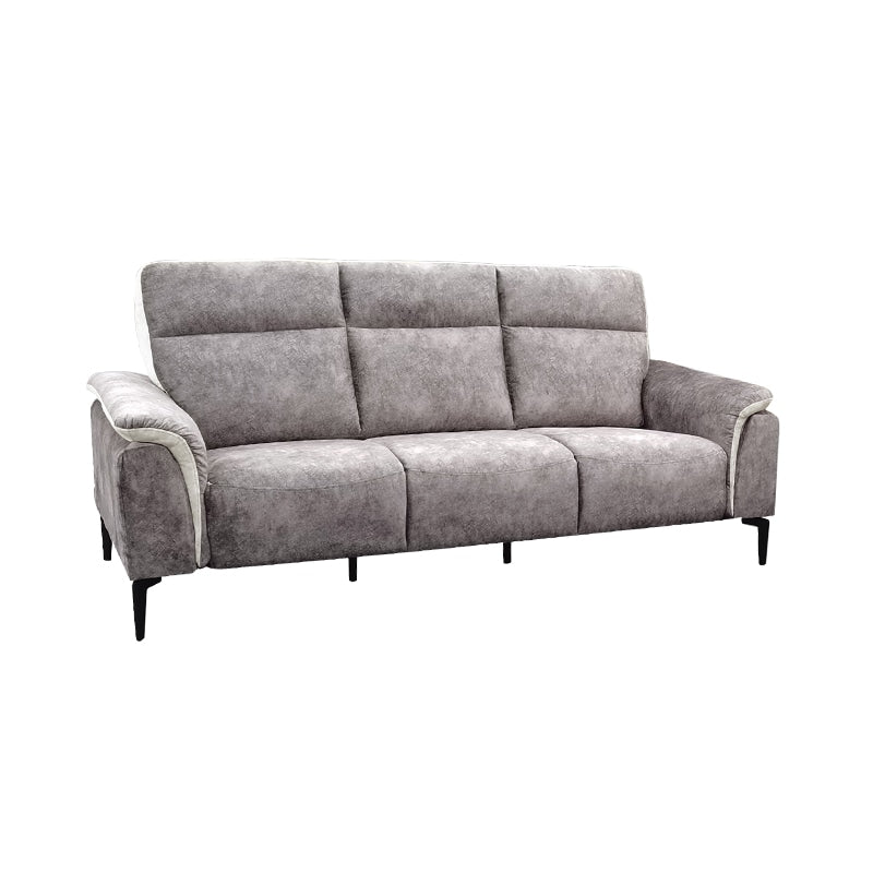 Leon Velvet Fabric 3 Seater Sofa