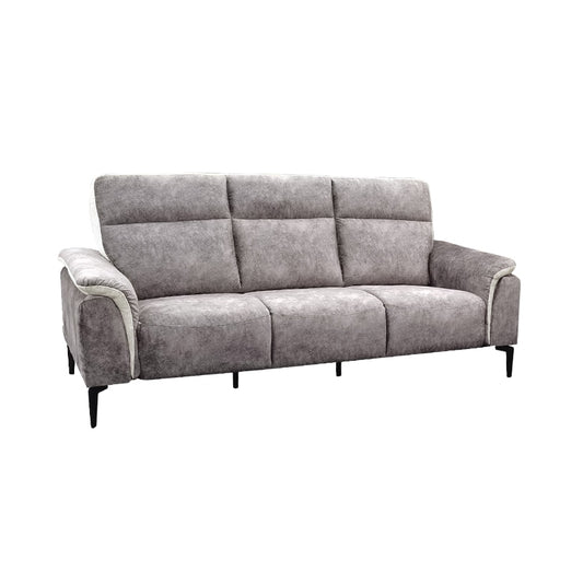 Leon Velvet Fabric 3 Seater Sofa