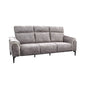 Leon Velvet Fabric 3 Seater Sofa