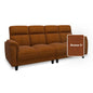 Helen Fabric 4 Seater Sofa