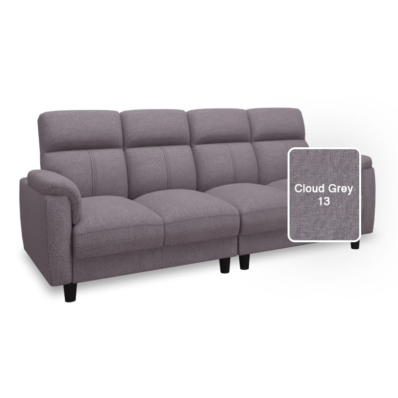 Helen Fabric 4 Seater Sofa