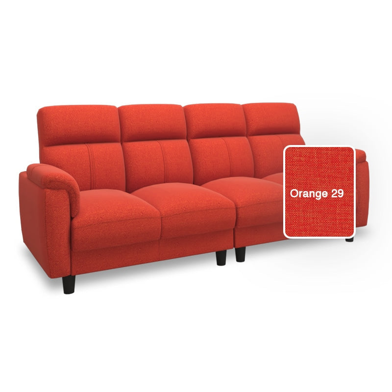 Helen Fabric 4 Seater Sofa