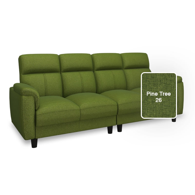 Helen Fabric 4 Seater Sofa