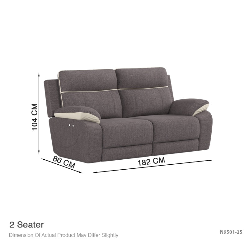 Nina Fabric 2 Seater Sofa
