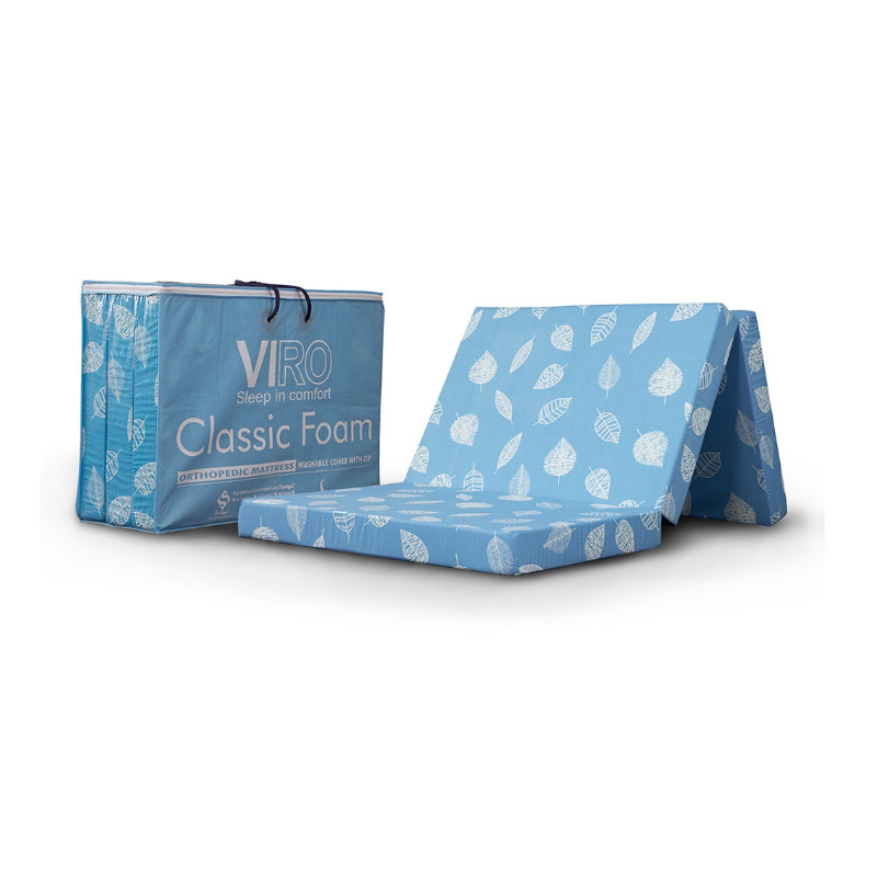 Viro Classic Foldable Foam Mattress 2/3/4 Inch