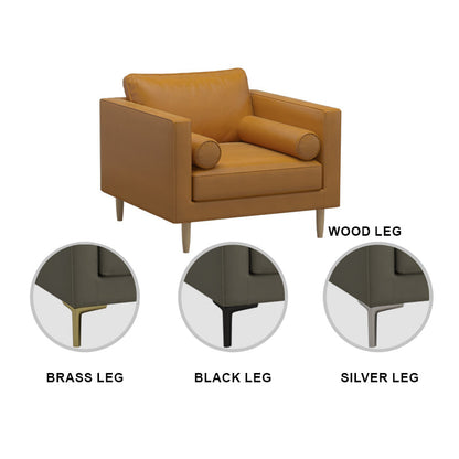 Leah Leathaire 1 Seater Sofa